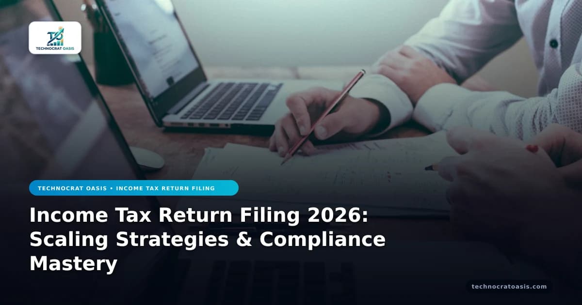 Income Tax Return Filing 2026: Scaling Strategies & Compliance Mastery