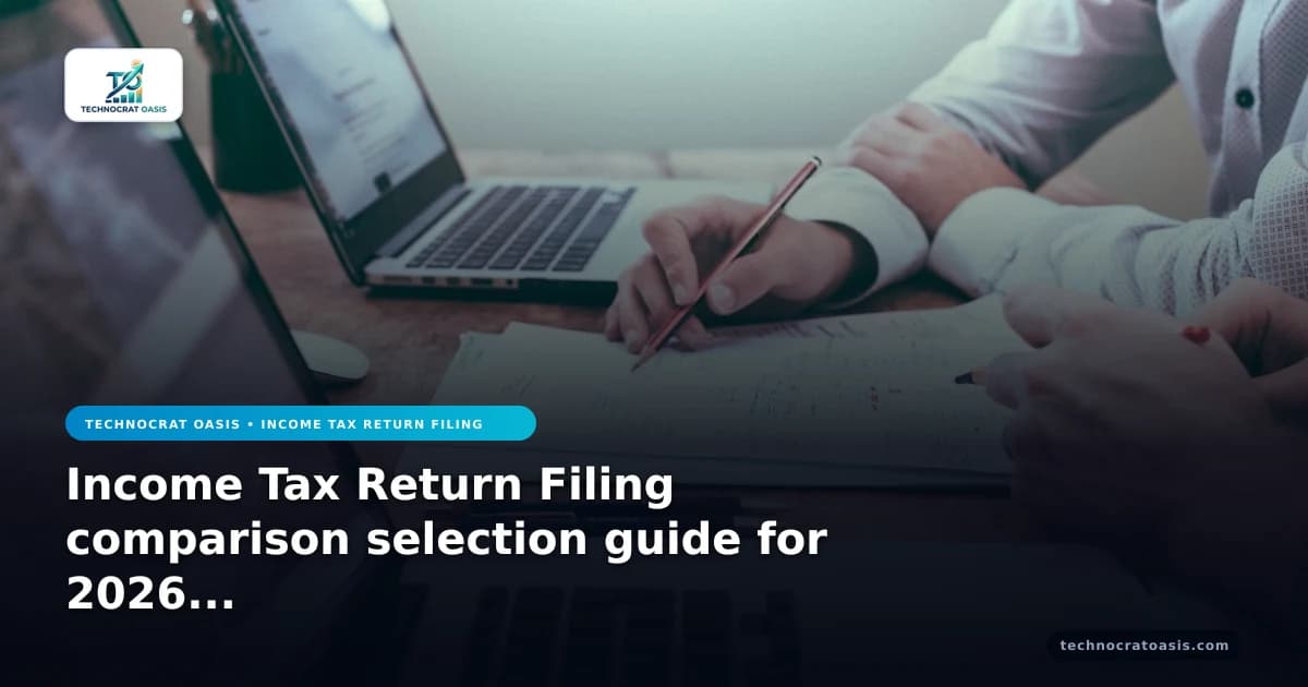 Income Tax Return Filing comparison selection guide for 2026 systems