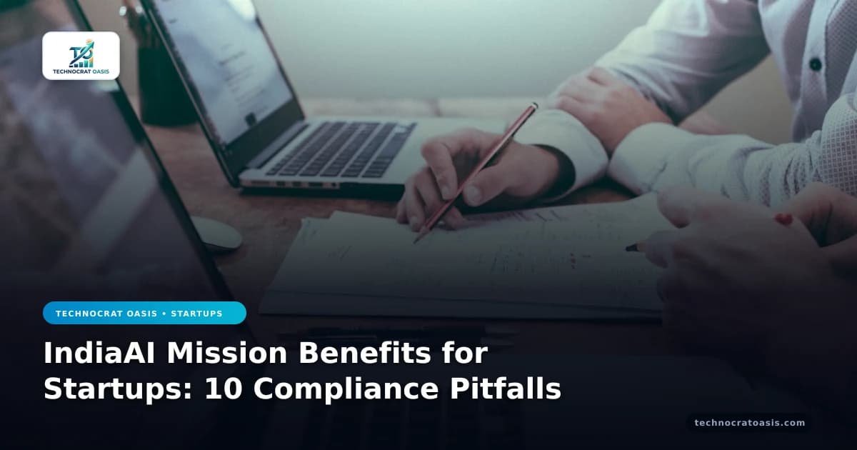 IndiaAI Mission Benefits for Startups: 10 Compliance Pitfalls