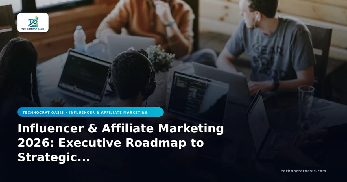 Influencer & Affiliate Marketing 2026: Executive Roadmap to Strategic Scaling