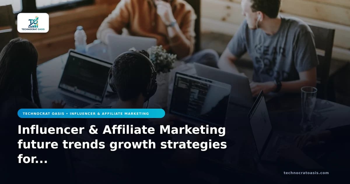 Influencer & Affiliate Marketing future trends growth strategies for 2026