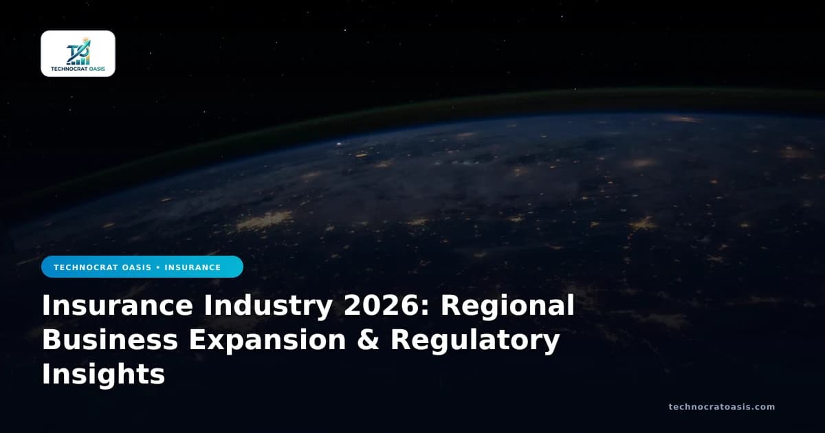 Insurance Industry 2026: Regional Business Expansion & Regulatory Insights