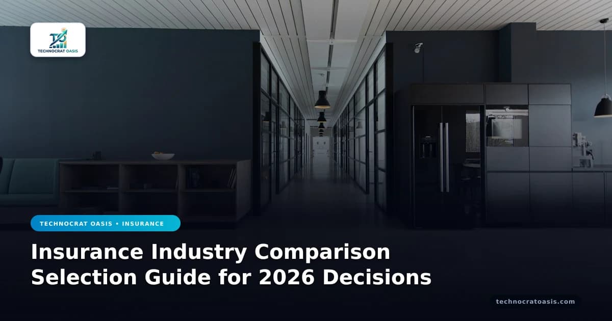 Insurance Industry Comparison Selection Guide for 2026 Decisions