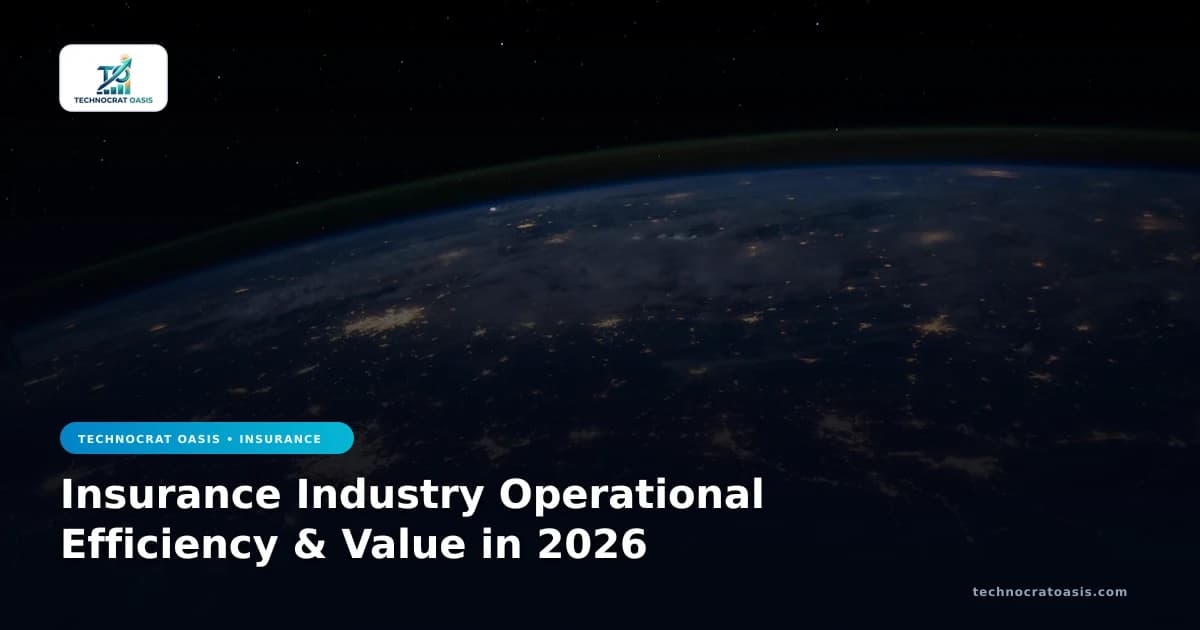 Insurance Industry Operational Efficiency & Value in 2026