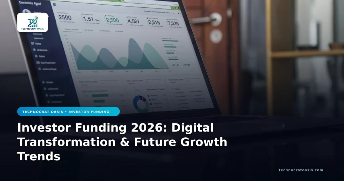 Investor Funding 2026: Digital Transformation & Future Growth Trends