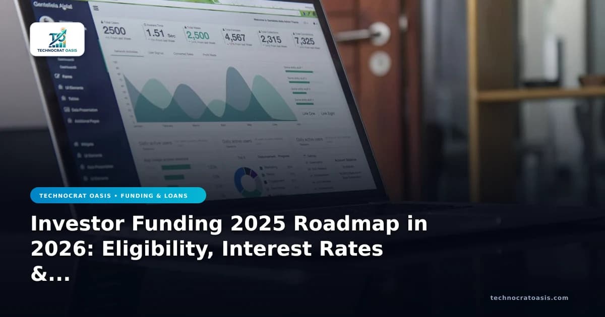 Investor Funding 2025 Roadmap in 2026: Eligibility, Interest Rates & Application Process