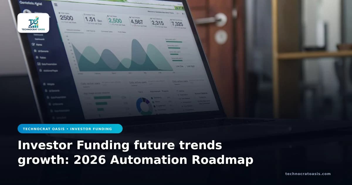 Investor Funding future trends growth: 2026 Automation Roadmap