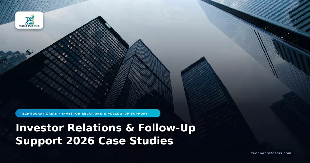 Investor Relations & Follow-Up Support 2026 Case Studies