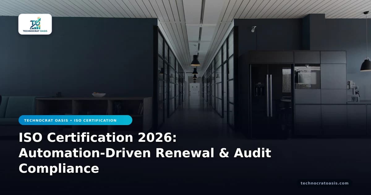 ISO Certification 2026: Automation-Driven Renewal & Audit Compliance