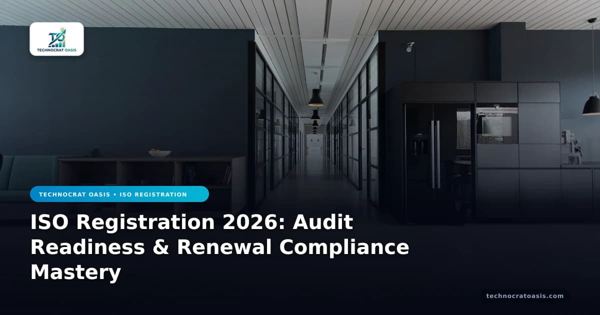 ISO Registration 2026: Audit Readiness & Renewal Compliance Mastery