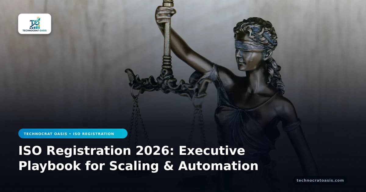 ISO Registration 2026: Executive Playbook for Scaling & Automation