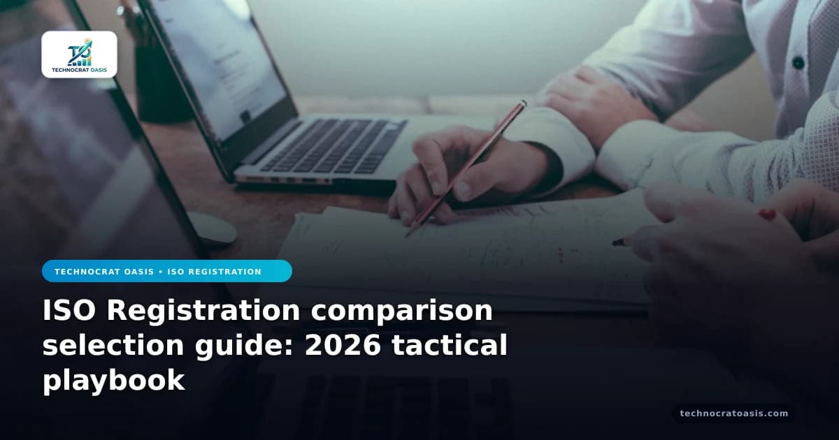 ISO Registration comparison selection guide: 2026 tactical playbook