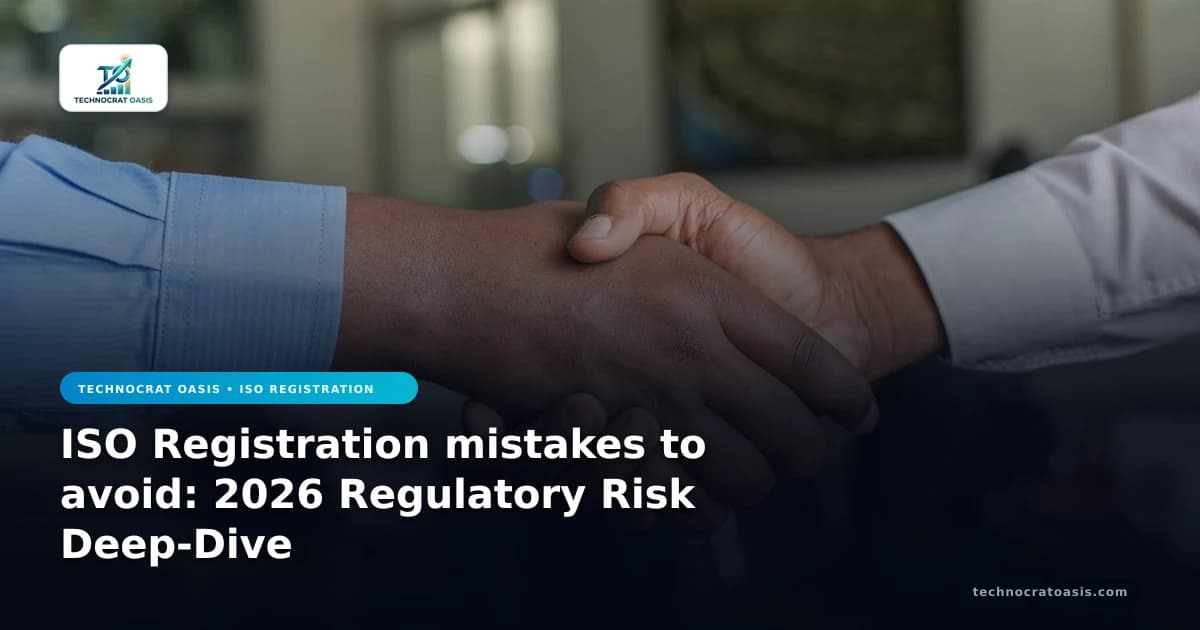 ISO Registration mistakes to avoid: 2026 Regulatory Risk Deep-Dive