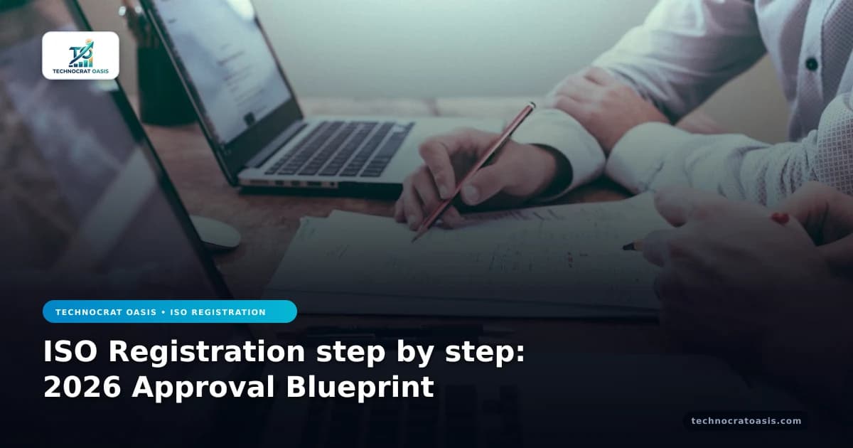 ISO Registration step by step: 2026 Approval Blueprint
