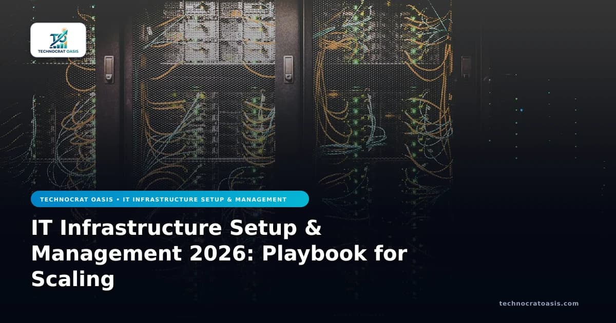IT Infrastructure Setup & Management 2026: Playbook for Scaling