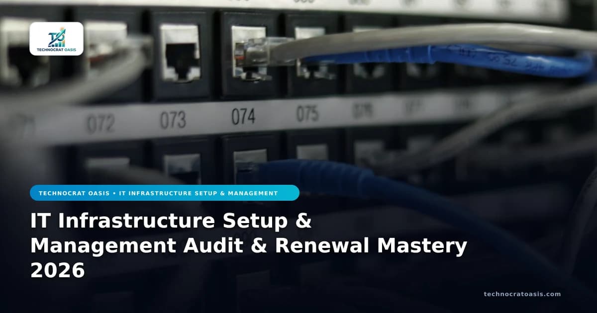 IT Infrastructure Setup & Management Audit & Renewal Mastery 2026