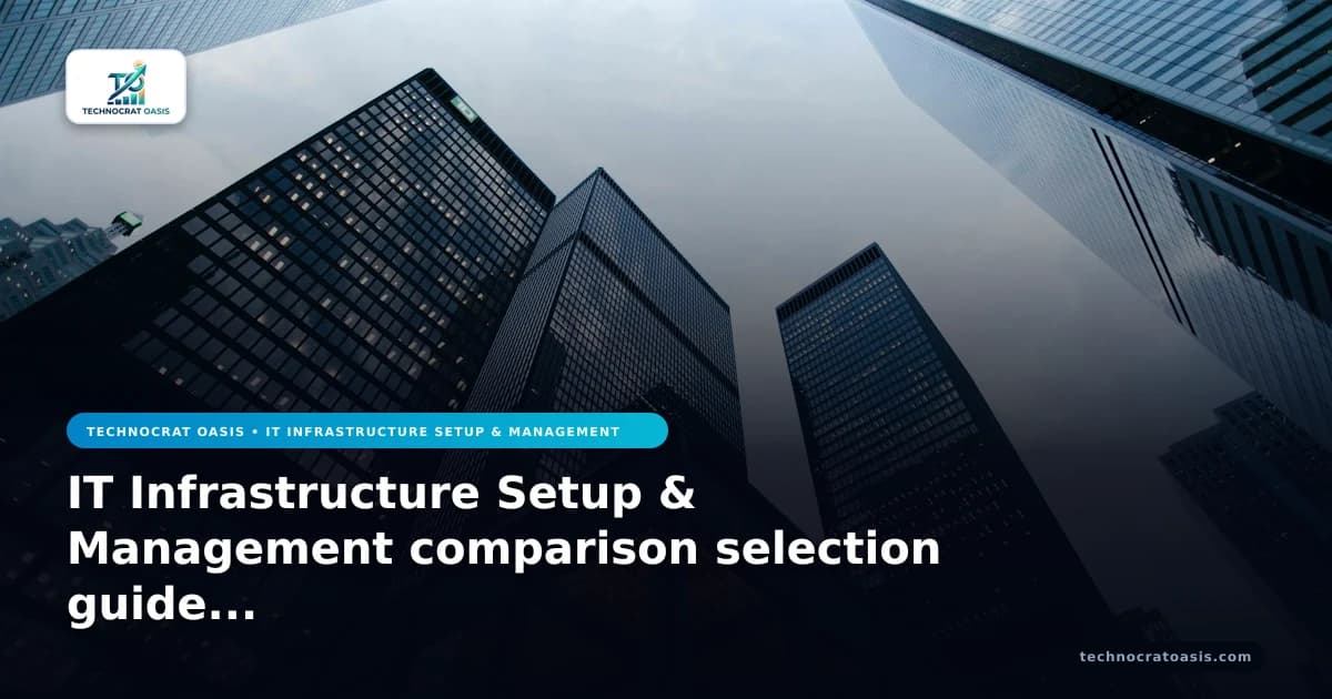 IT Infrastructure Setup & Management comparison selection guide 2026