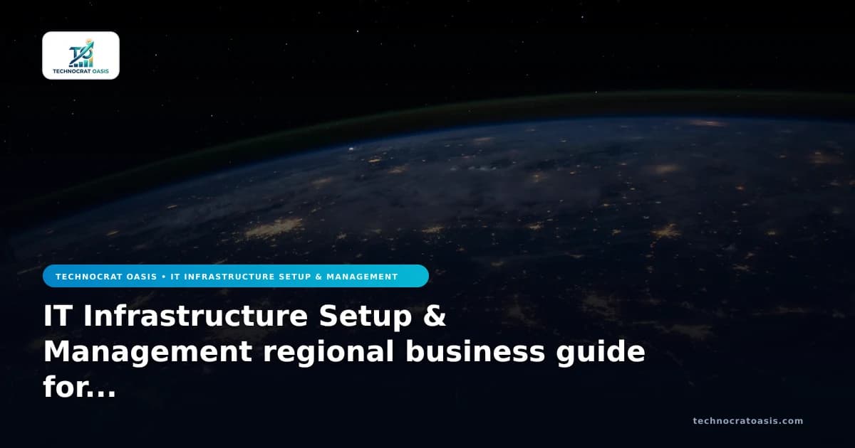 IT Infrastructure Setup & Management regional business guide for 2026