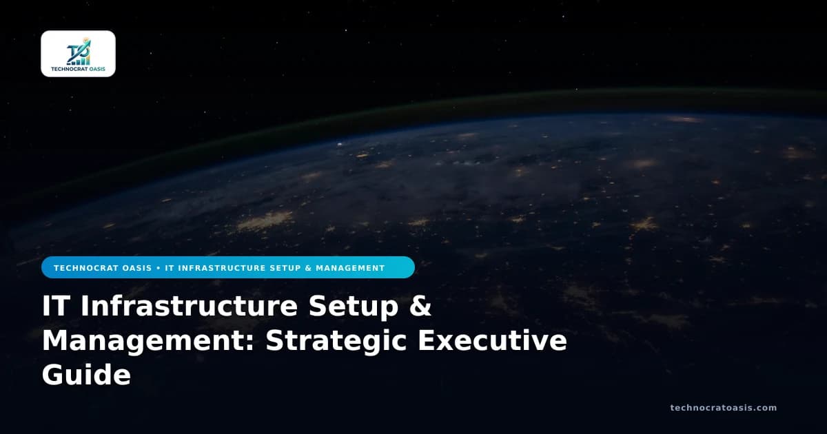 IT Infrastructure Setup & Management: Strategic Executive Guide