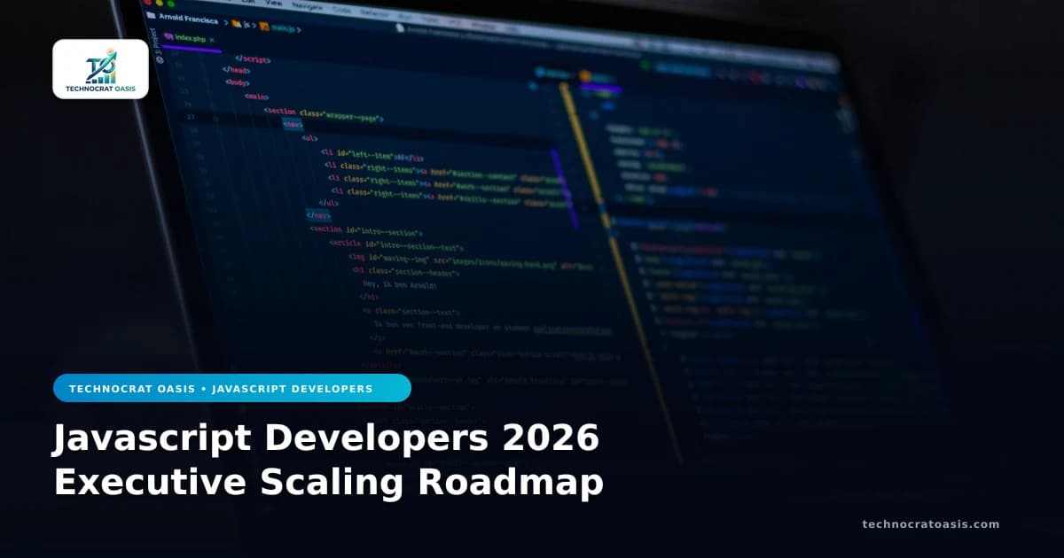 Javascript Developers 2026 Executive Scaling Roadmap