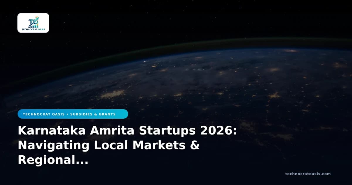 Karnataka Amrita Startups 2026: Navigating Local Markets & Regional Regulations