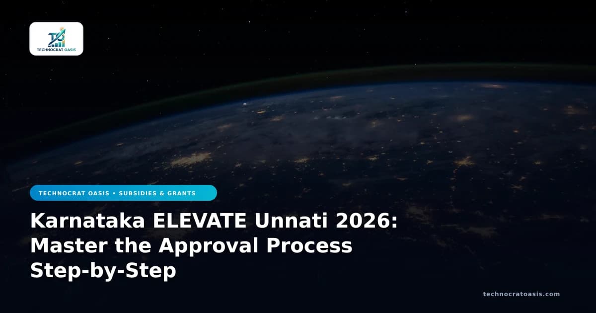 Karnataka ELEVATE Unnati 2026: Master the Approval Process Step-by-Step