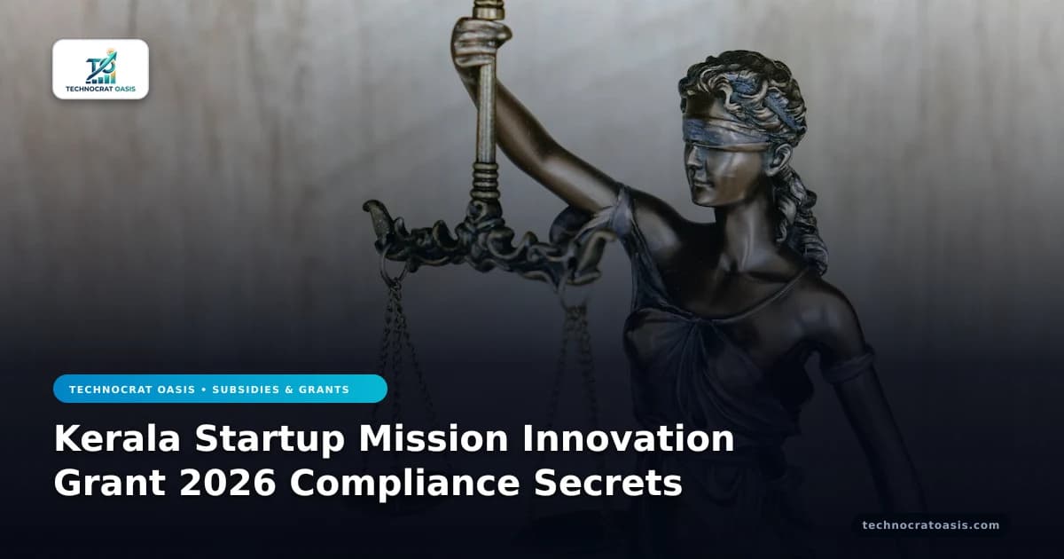Kerala Startup Mission Innovation Grant 2026 Compliance Secrets