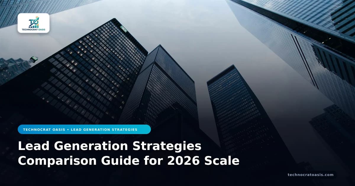 Lead Generation Strategies Comparison Guide for 2026 Scale