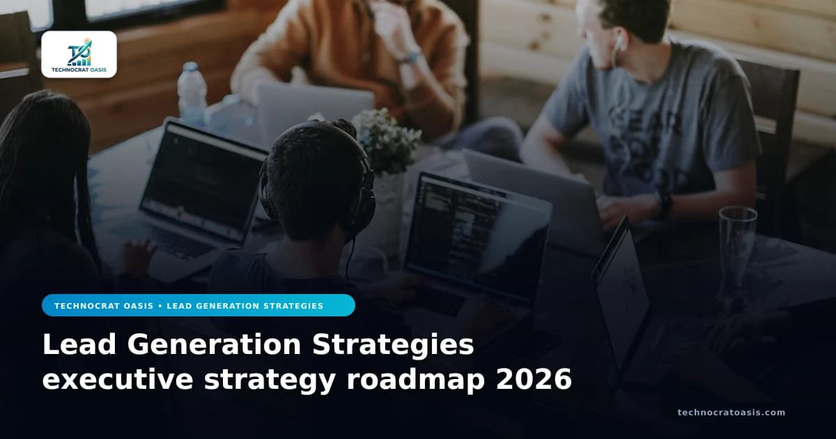 Lead Generation Strategies executive strategy roadmap 2026