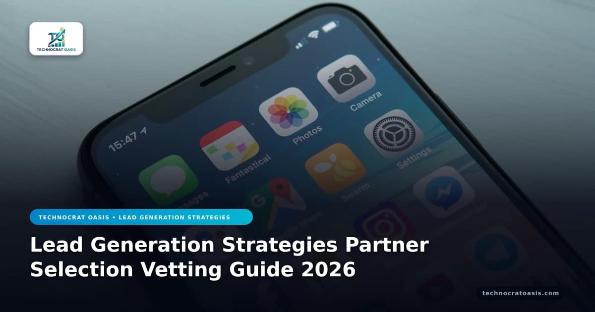 Lead Generation Strategies Partner Selection Vetting Guide 2026