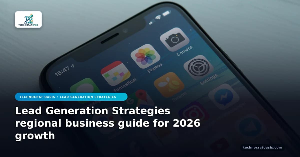 Lead Generation Strategies regional business guide for 2026 growth
