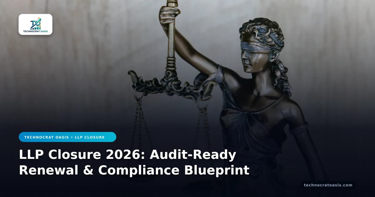 LLP Closure 2026: Audit-Ready Renewal & Compliance Blueprint