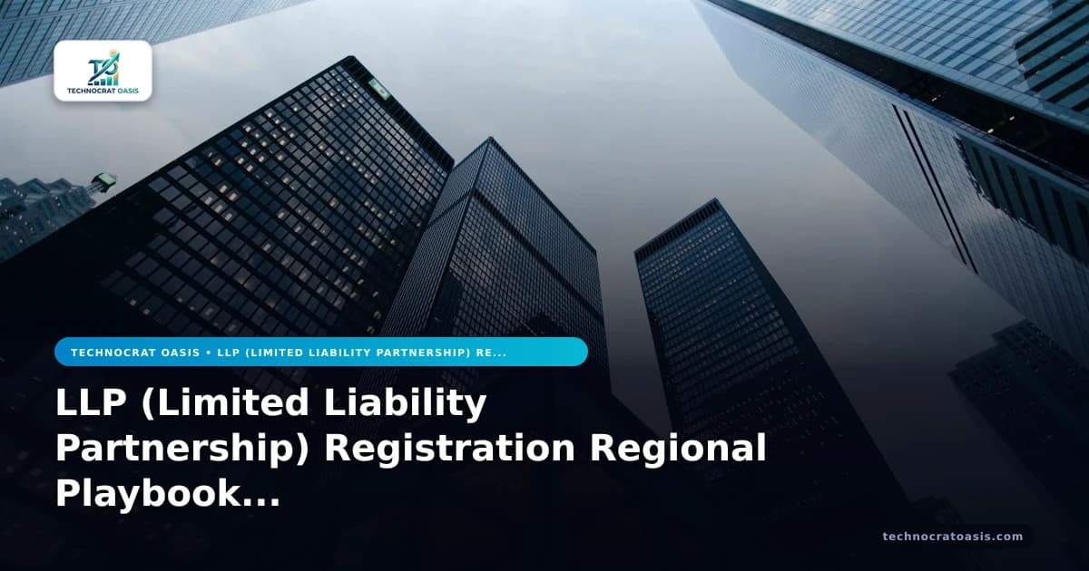 LLP (Limited Liability Partnership) Registration Regional Playbook 2026