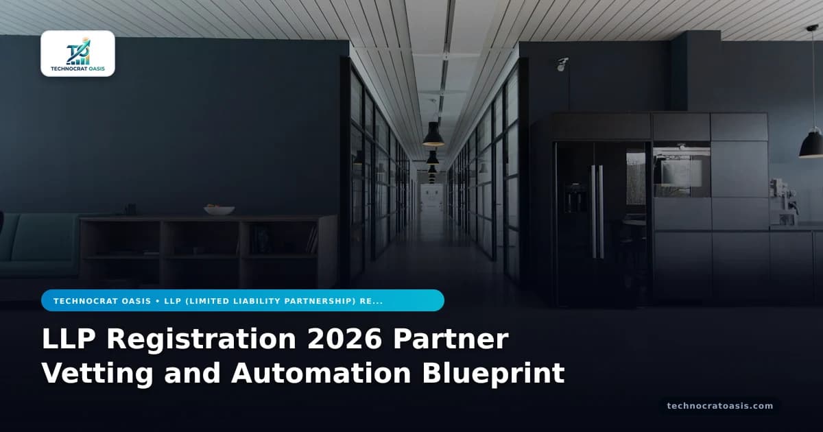 LLP Registration 2026 Partner Vetting and Automation Blueprint