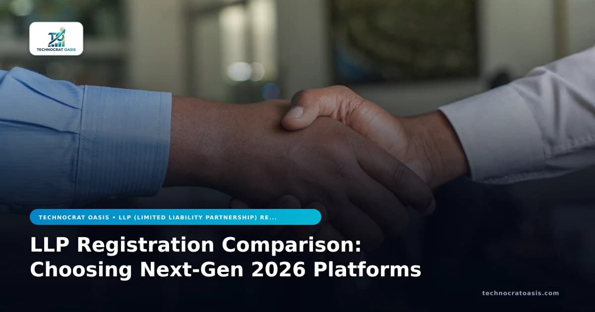 LLP Registration Comparison: Choosing Next-Gen 2026 Platforms