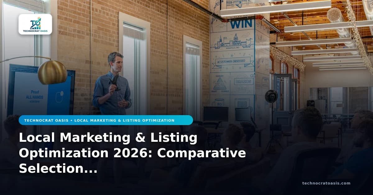 Local Marketing & Listing Optimization 2026: Comparative Selection Framework