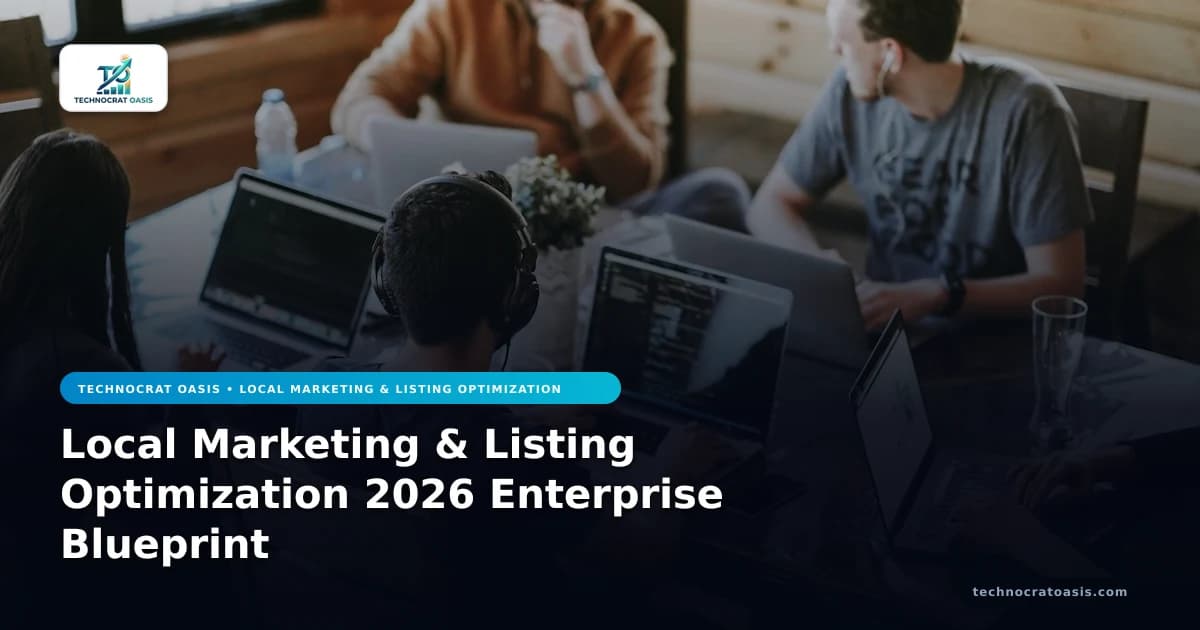 Local Marketing & Listing Optimization 2026 Enterprise Blueprint