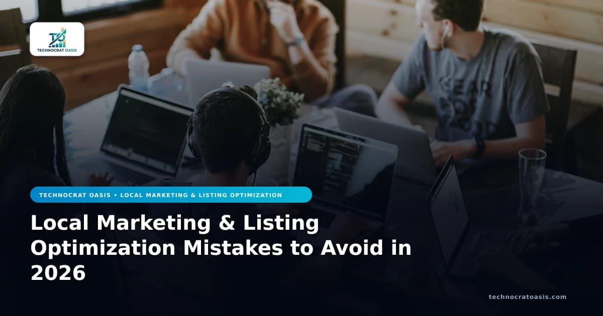 Local Marketing & Listing Optimization Mistakes to Avoid in 2026