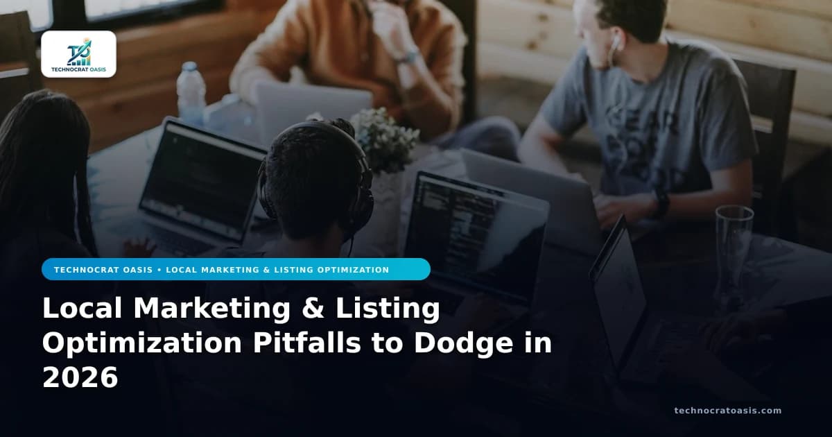 Local Marketing & Listing Optimization Pitfalls to Dodge in 2026