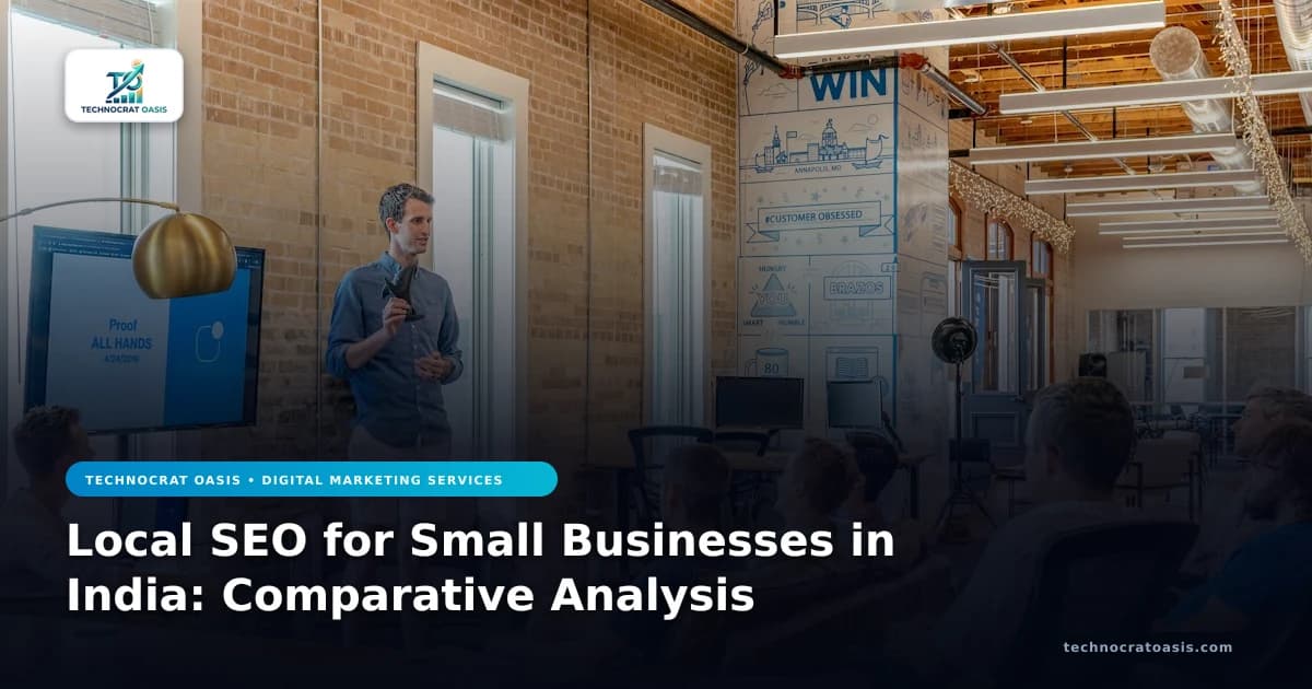 Local SEO for Small Businesses in India: Comparative Analysis