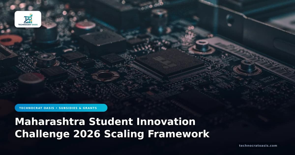 Maharashtra Student Innovation Challenge 2026 Scaling Framework