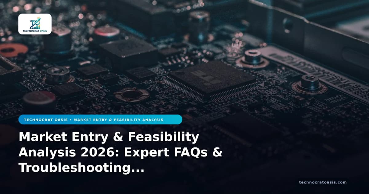 Market Entry & Feasibility Analysis 2026: Expert FAQs & Troubleshooting Solutions