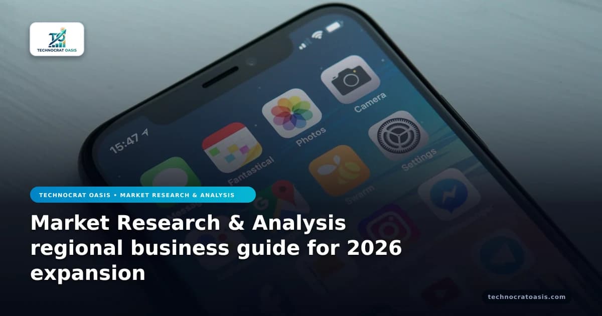 Market Research & Analysis regional business guide for 2026 expansion