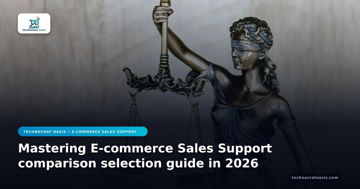 Mastering E-commerce Sales Support comparison selection guide in 2026
