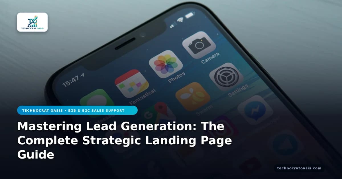 Mastering Lead Generation: The Complete Strategic Landing Page Guide