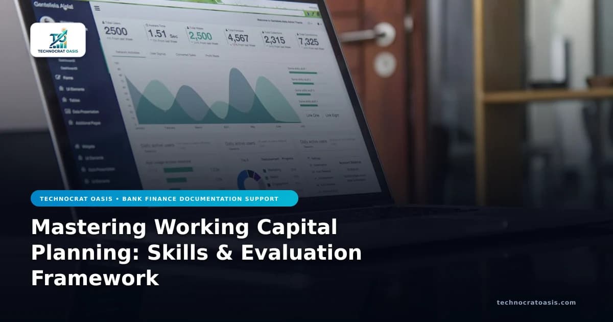 Mastering Working Capital Planning: Skills & Evaluation Framework