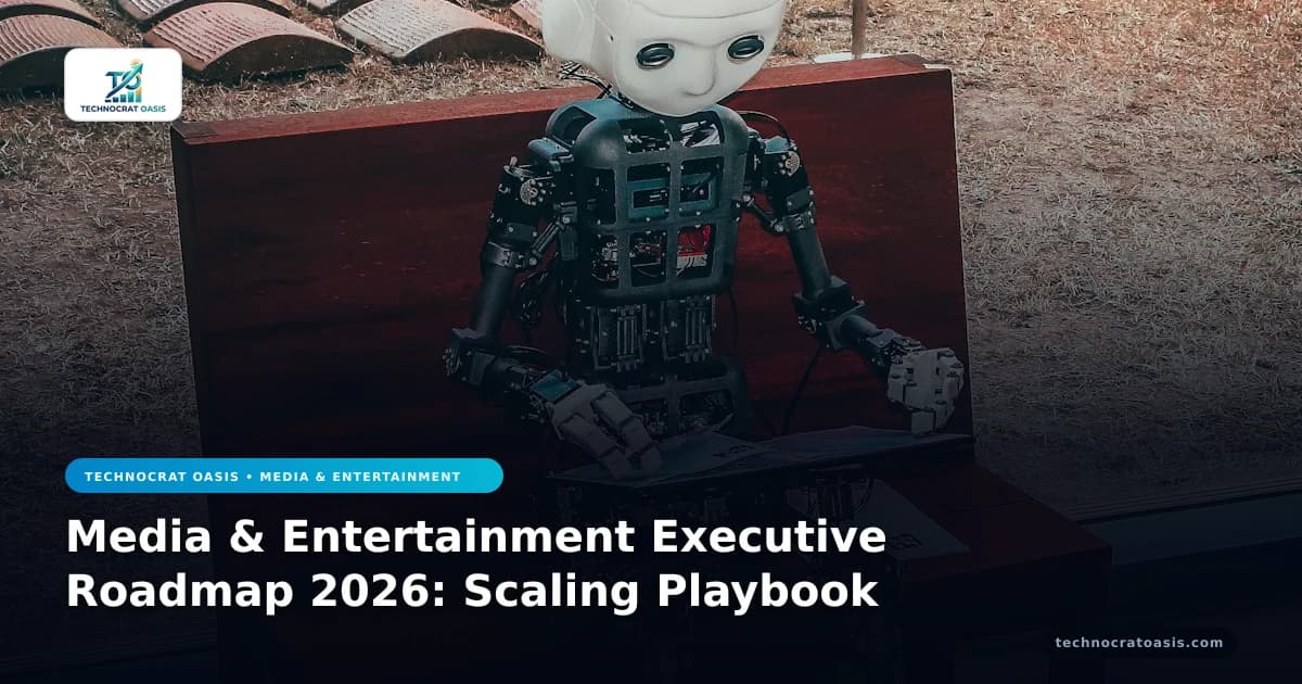 Media & Entertainment Executive Roadmap 2026: Scaling Playbook