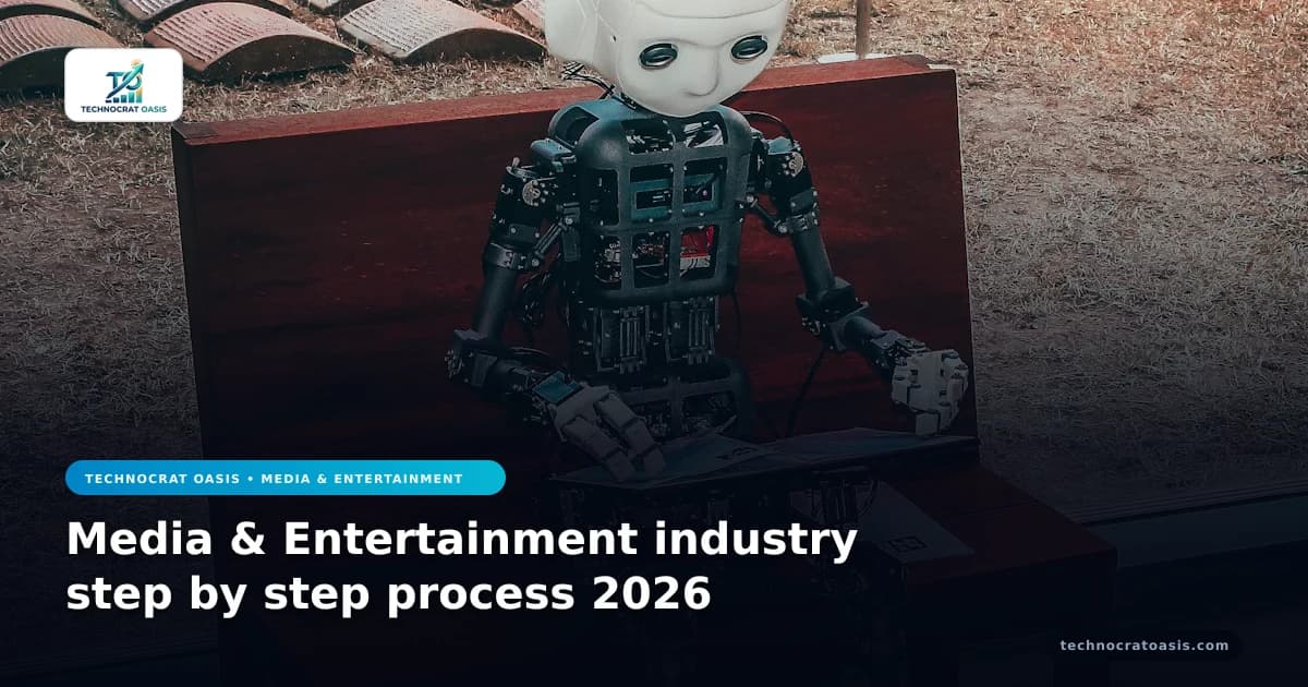 Media & Entertainment industry step by step process 2026