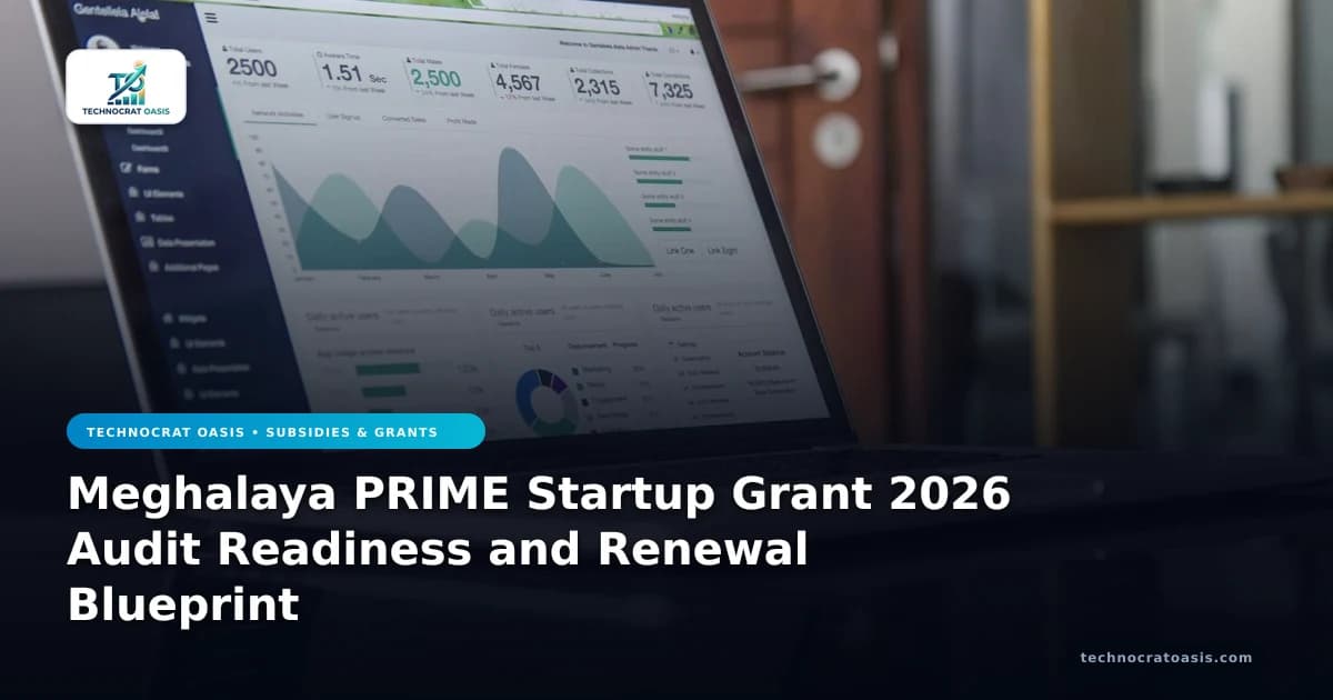 Meghalaya PRIME Startup Grant 2026 Audit Readiness and Renewal Blueprint