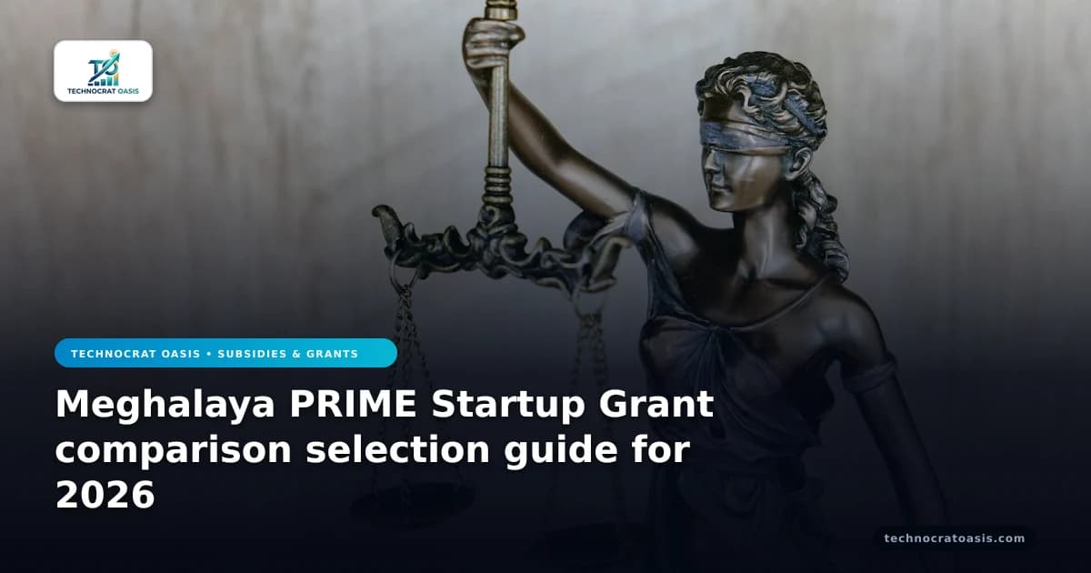 Meghalaya PRIME Startup Grant comparison selection guide for 2026